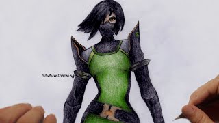 Viper  Speed Drawing  How To Draw  Valorant [upl. by Abigael]