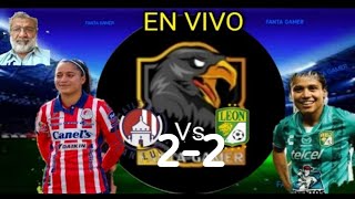 TUDN  Atl San Luis vs León En Vivo Live 🔴goles 2024  Liga MX Femenil [upl. by Heddy]