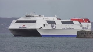 Worlds Biggest Fast Ferry  Stena Explorer HSS [upl. by Ruzich]