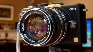 Panasonic GF1 Lens Review [upl. by Sekoorb887]