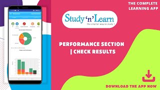 Studynlearn Performance Section  Check Your Results [upl. by Ahsyia]