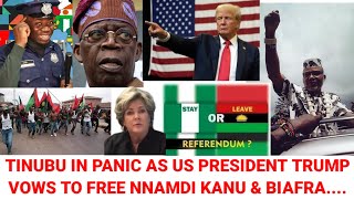 Tension In Aso Rock As Donald Trump Vows To Free Nnamdi Kanu amp Biafra Appoint IPOB Lobbyist In Govt [upl. by Naehgem]