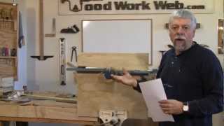 Revisiting Setting Jointer Knives  A woodworkwebcom woodworking video [upl. by Adnoma115]