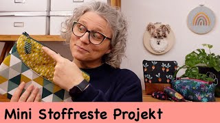 Mini Stoffreste vernähen  süß und praktisch🤩 [upl. by Aryt]