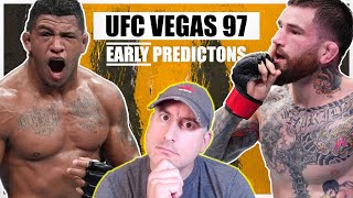 EARLY UFC Vegas 97 Burns vs Brady FULL CARD Predictions and Bets [upl. by Winikka]