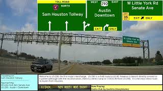 Drive Tour Episode 5  Beltway 8Sam Houston Tollway Houston Texas [upl. by Kenrick506]