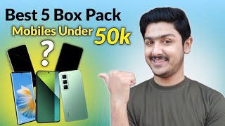 5 Best Box Pack Mobiles Under 50000 in Pakistan  Best 5 Phones Under 50000  December 2024 [upl. by Lap254]