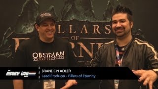 Pillars of Eternity  Angry Interview E3 2014 [upl. by Ardnuas984]