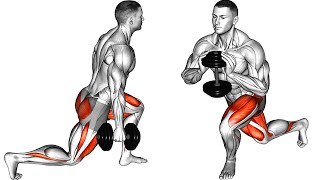 Leg Strengthening Exercises with Dumbbells [upl. by Niuq]