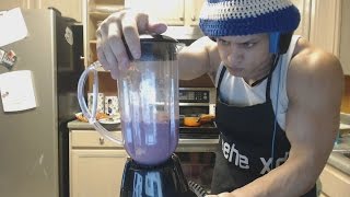 CHEF TYLER1  HEALTHY FOOD CHALLENGE [upl. by Adnohsel]