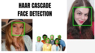 OpenCV 29 Face Detection using HAAR CASCADE Algorithm  Python  OpenCV [upl. by Atinnod]