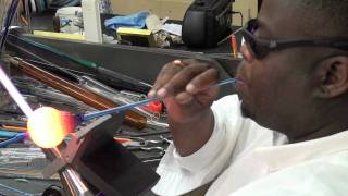 GLASS BLOWING WITH PATRICK RANDOLPH 41909 [upl. by Enimrac]