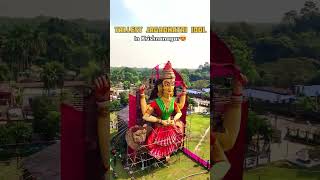 Tallest Jagadharti Idol in Krishnanagar 😱😍 jagadhatripuja krishnanagar shorts ©kolkatargolpo [upl. by Baxie]