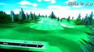 Wii Sports Golf TrickGlitch [upl. by Enerak]