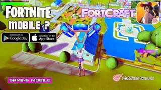 FortCraft  Battle Royale Gameplay TOP 1 AndroidIOS [upl. by Tama]