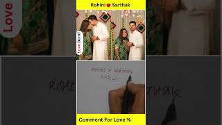 Rohini Dilaik wedding Sarthak shorts LoveBond007 [upl. by Inah]