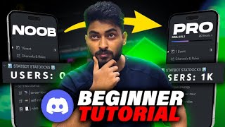 How to use Discord for Beginners  Ultimate Discord Tutorial 2023 Hindi [upl. by Thorvald176]