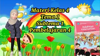 MATERI TEMATIK KELAS 4 SD TEMA 1 SUBTEMA 1 PEMBELAJARAN 4 [upl. by Artenek444]