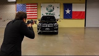 This Is What Its Like To Be Shot At With an AK47 in a MercedesBenz [upl. by Aisatal540]