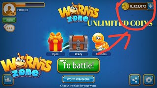 Worms zone game hacked unlimited coins  unlimited snake [upl. by Stephine]