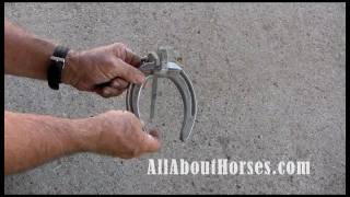 Farriers Tools and Shoe Removal Demonstration [upl. by Ahsienel]