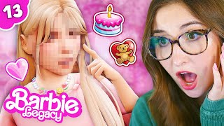 GOODBYE TODDLER DAYS 💖 Barbie Legacy 13 The Sims 4 [upl. by Bonina]