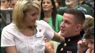 Marine surprises sister during graduation [upl. by Anerok]