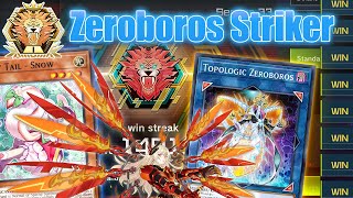 AntiMETA Master 1 go 2nd Zeroboros Sky Striker 閃刀姫【遊戯王 Master Duel】 [upl. by Illene803]