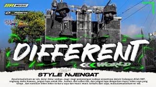 DJ DIFFERENT WORLD  Bass Njengat Jinggle karnaval Rafa Music ft Ndomble official [upl. by Ivor]