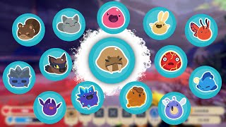 Todas las combinaciones del slime sable en slime rancher 2 [upl. by Rana]