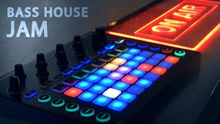 Oxygen  Bass House Jam Novation Circuit [upl. by Asin674]