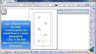 CATIA DRAFTING  Cumulated Dimensions [upl. by Annelak790]