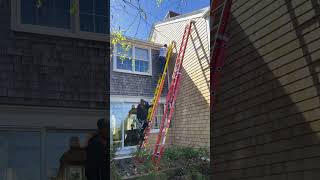 Replacing siding  deck boards siding sidinginstallation deckrenovation mahoganywood mahogany [upl. by Ferguson]