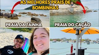 Nessas PRAIAS você só chega de BARCO as melhores praias de BOMBINHAS [upl. by Unhsiv20]