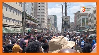 Eastleigh business community protest murder of three women demand total shutdown of businesses [upl. by Abigale]