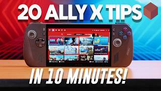 20 ROG Ally X Tips in 10 Minutes [upl. by Wappes]