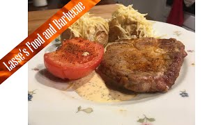 Experiment  Air Fryer Pork Steaks and Mini Baked Potatos [upl. by Martres523]