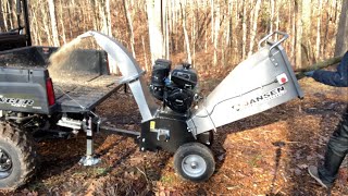 Jansen GTS 2000 Pro Chipper bestwoodchips firewood [upl. by Lamond]