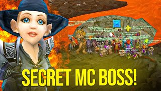 We Defeated the SECRET Molten Core Boss [upl. by Ishmul]