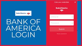 BankofAmericacom Online Banking How to Login Online Bank Account [upl. by Nanreik]