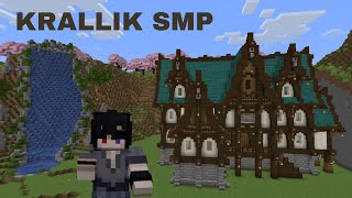 MINECRAFT KRALLIK SMP  MERKEZE ZİYARET VE ANA BASEMİZİ YAPIYORUZ [upl. by Eesak]