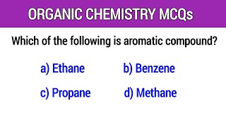 Organic Chemistry Mcqs  organic chemistry mcq for all competitive exam [upl. by Nodnyl]