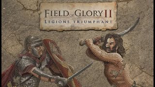 Field of Glory II MP 107  AngloSaxon vs RomanoBritish [upl. by Eniak]