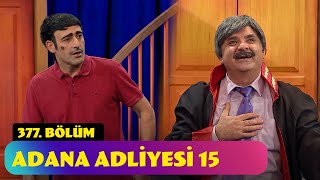 Adana Adliyesi 15  377 Bölüm Güldür Güldür Show [upl. by Annayehc605]