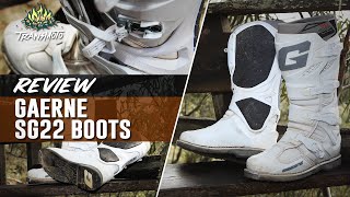 REVIEW GAERNE SG22 BOOTS [upl. by Naginarb]