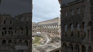 Amphitheatre in Pula Croatia amphitheatre pula croatia istria travel [upl. by Germaine309]