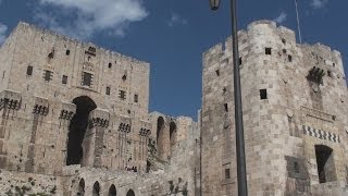 Citadel of Aleppo قلعة حلب  Syria سوريا‎ [upl. by Ahsetan]