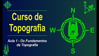 Curso de Topografia  Aula 1  Os Fundamentos da Topografia [upl. by Tavey]