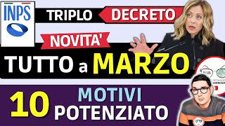 🔴 MARZO ➜ NOVITà e DATE PAGAMENTI ADI ASSEGNO UNICO PENSIONI NASPI BONUS CARTA ACQUISTI SFL INVALIDI [upl. by Birgit]