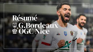 Résumé 16e CDF  Nice s’impose à Bordeaux 23 [upl. by Yatzeck580]